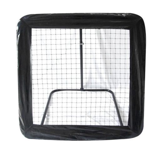 Verstelbare voetbal rebounder - 124 x 124 cm