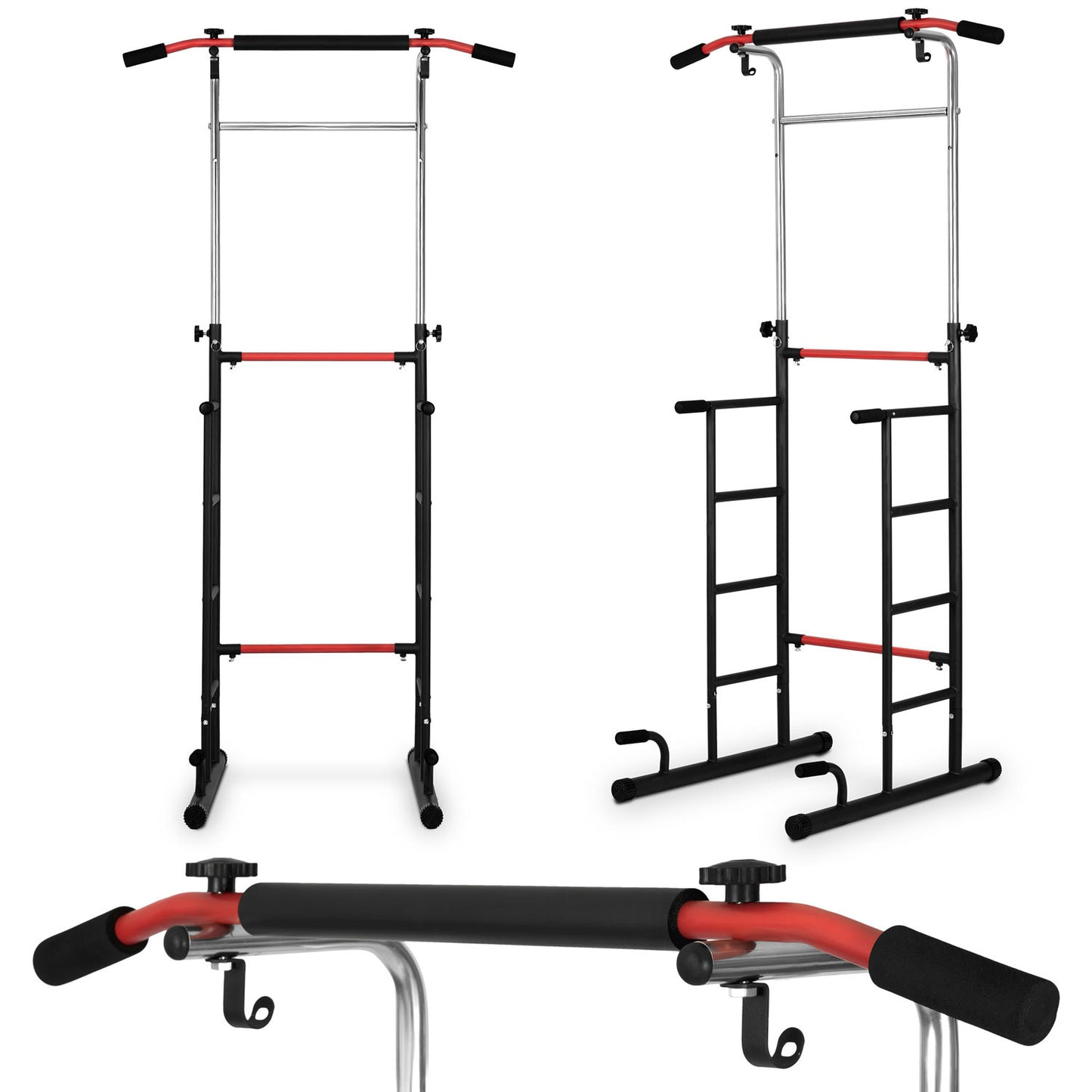 Great Gainz vrijstaande optrekstang –pull-up bar tot 222 cm ideaal voor krachttraining en spieropbouw thuisworkout