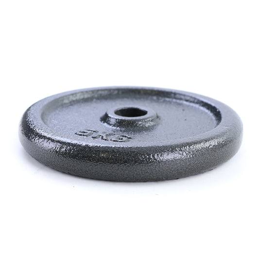 Halterschijven set 20kg - gietijzer - ⌀26 mm - 2 x 10kg - zwart