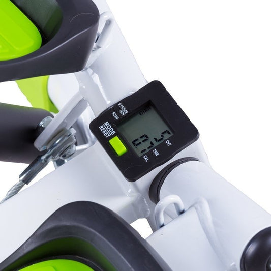 Stepper fitness - torsietrainer met ingebouwd display en weerstandsbanden