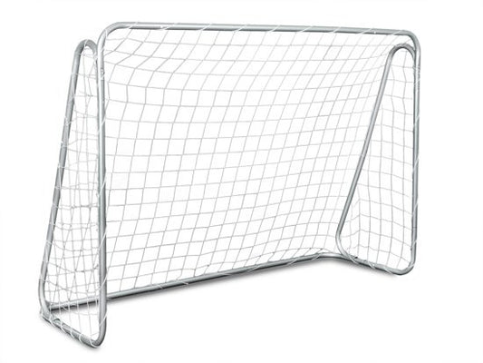 Voetbaldoel met doelwand - voetbalgoal met richtoefening - 215 x 153 x 76 cm