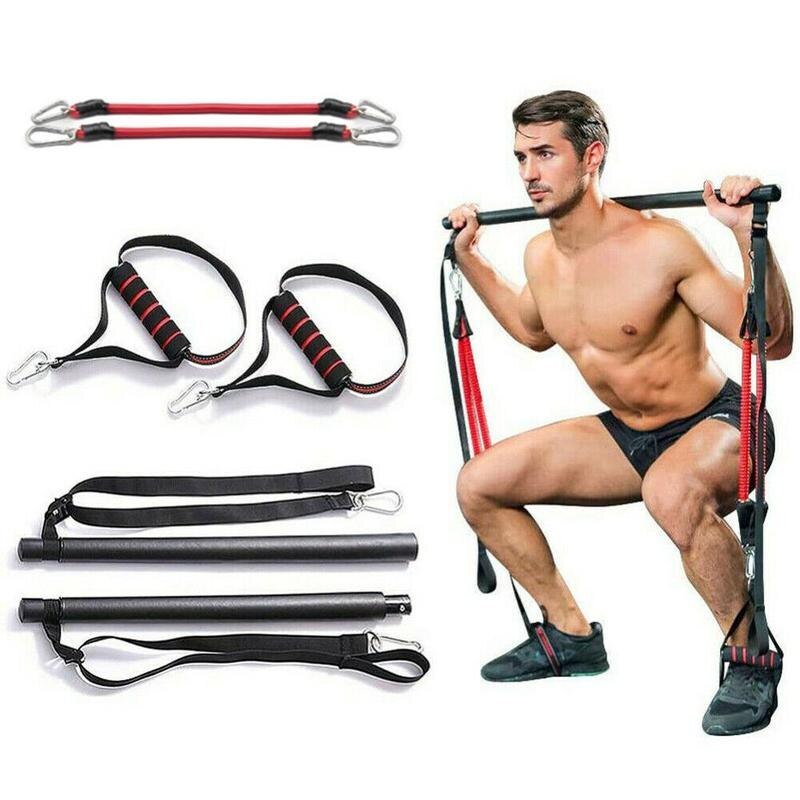 Workout Bar met weerstandsbanden