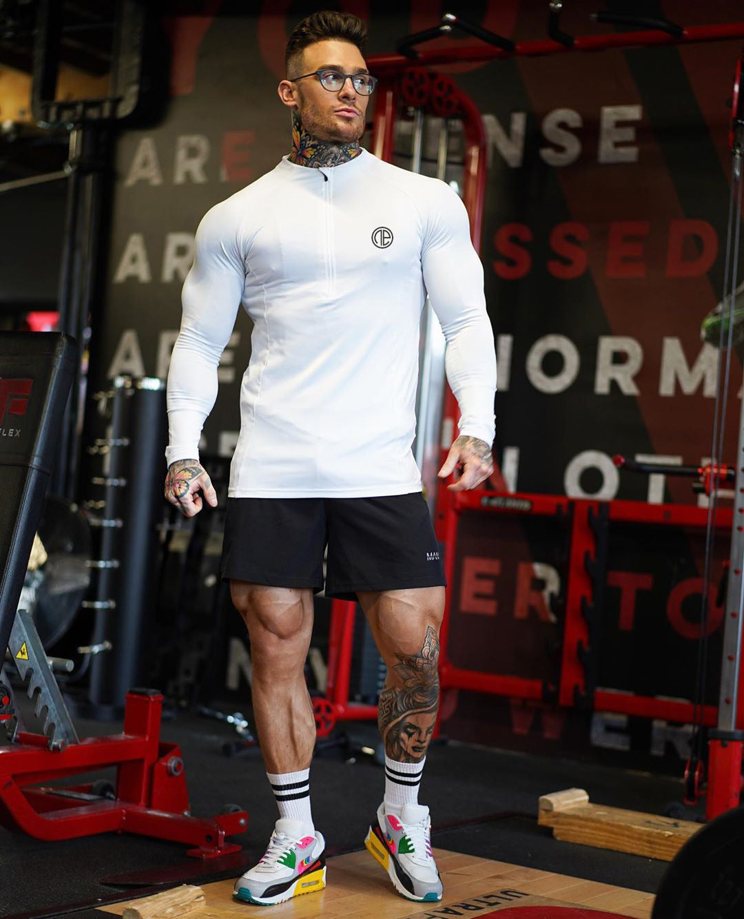Fitnessshirt met lange mouwen