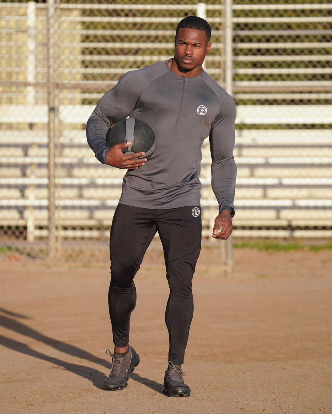 Fitnessshirt met lange mouwen