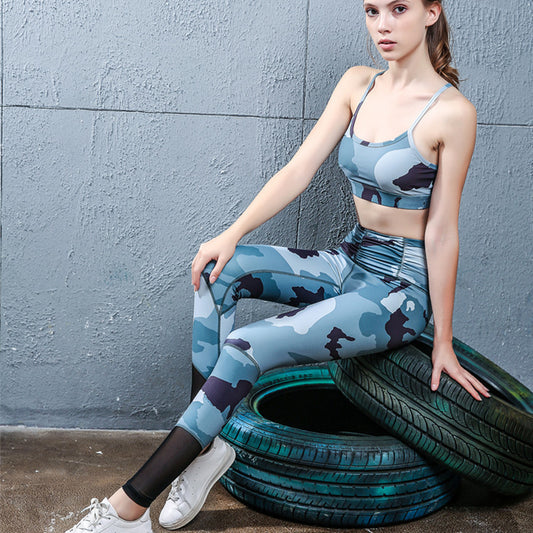 Camouflage Fitnesslegging