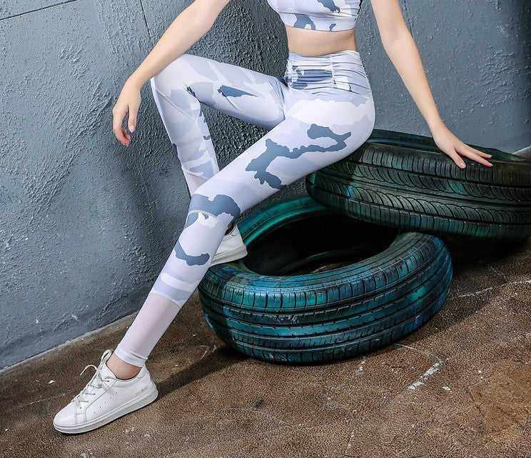Camouflage Fitnesslegging