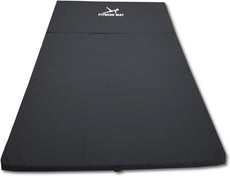 Great Gainz zwarte opvouwbare fitnessmat  waterdichte mat 120x200x5 cm  onmisbaar voor fitness en thuisworkout