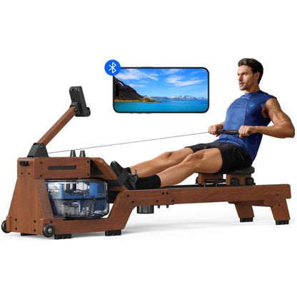 Waterroeimachine van Massief Hout – Luxe Full Body Workout voor Thuis