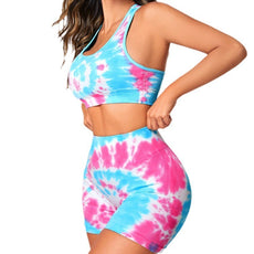 Tie-Dye Fitnessset