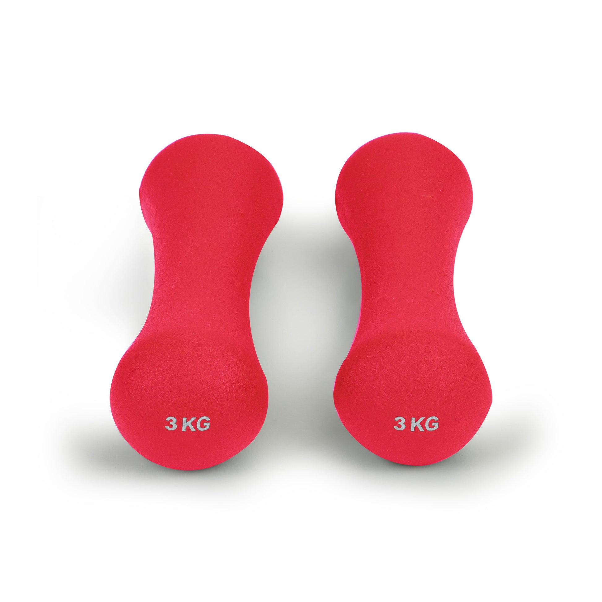 Dumbbell set 6 kg - 2 x 3kg - donker roze
