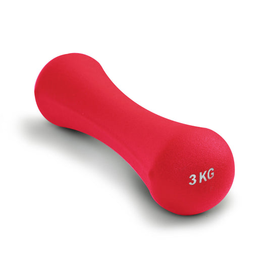 Dumbbell set 6 kg - 2 x 3kg - donker roze