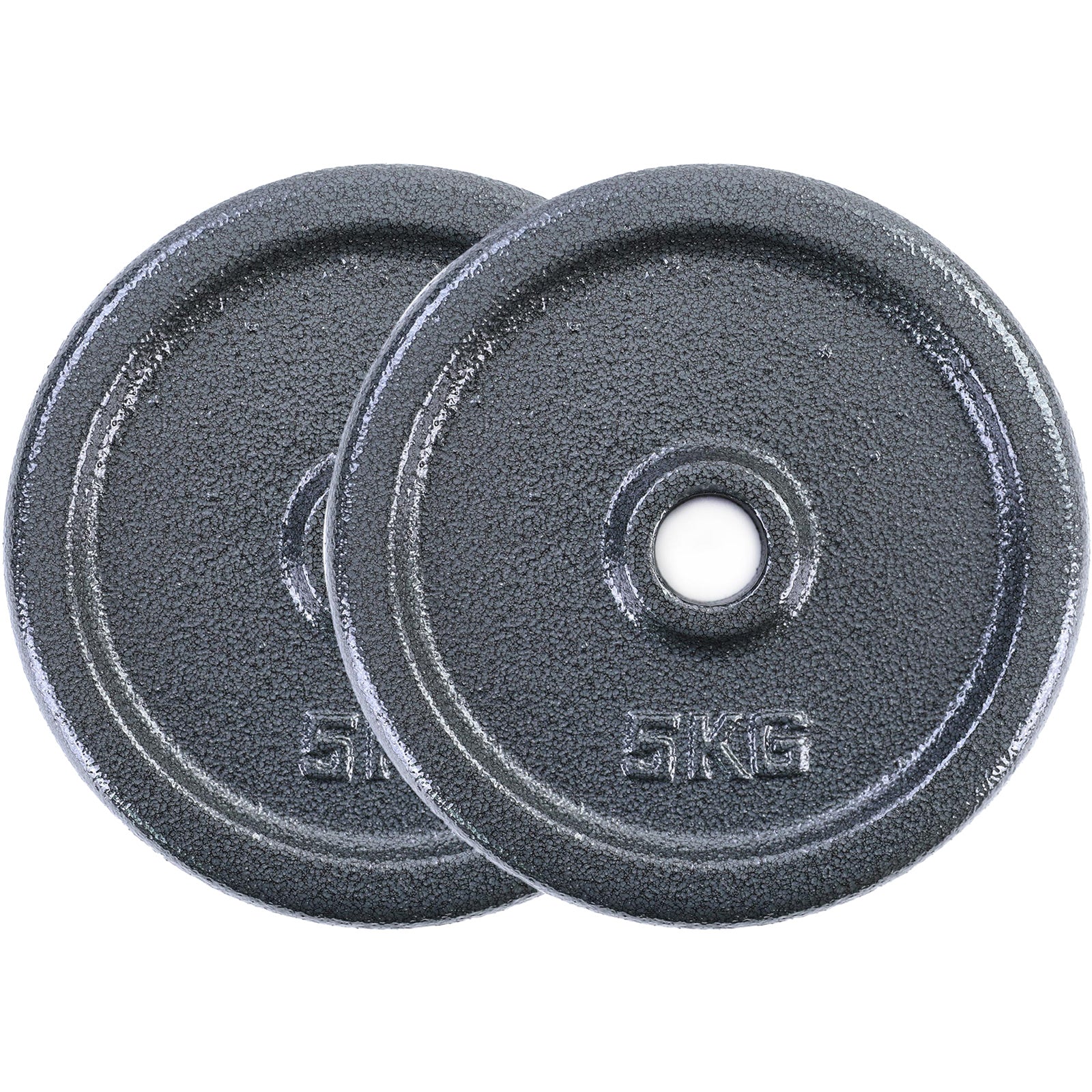 Great Gainz gietijzeren halterschijven 20 kg set van 2x10 kg ideaal voor krachttraining en thuisworkout