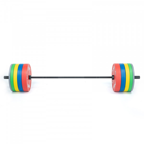 Halterschijf 5kg - Olympische bumper plate - ⌀50 mm - grijs