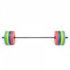 Halterschijf 5kg - Olympische bumper plate - ⌀50 mm - grijs