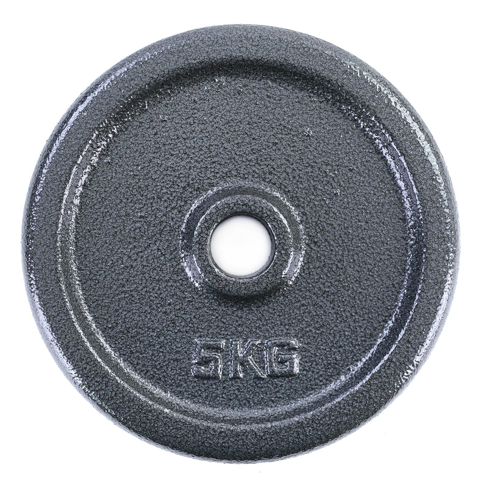 Halterschijven set 20kg - gietijzer - ⌀26 mm - 2 x 10kg - zwart