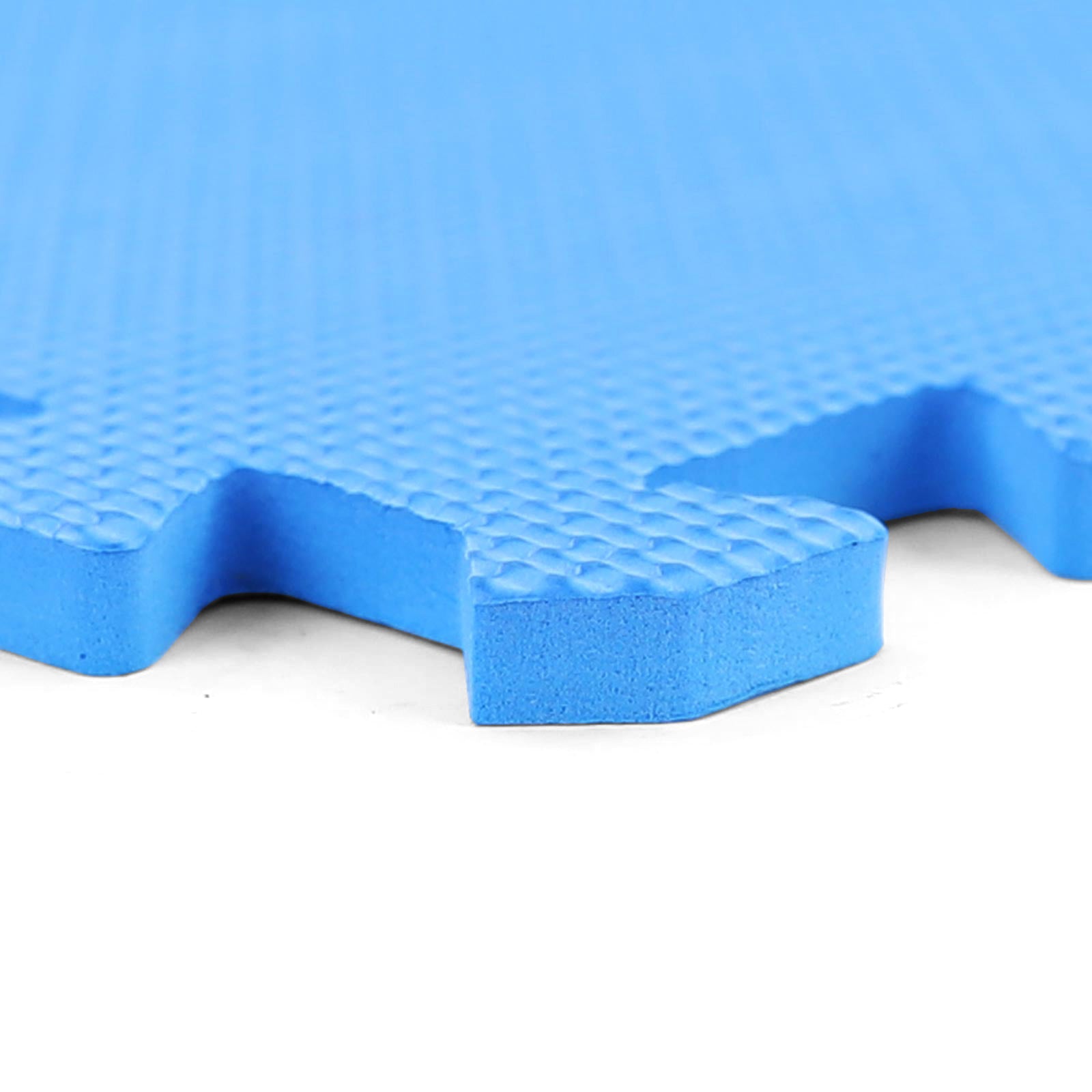Fitness puzzelmat - vloermat - 8-delig - 50 x 50 cm - blauw